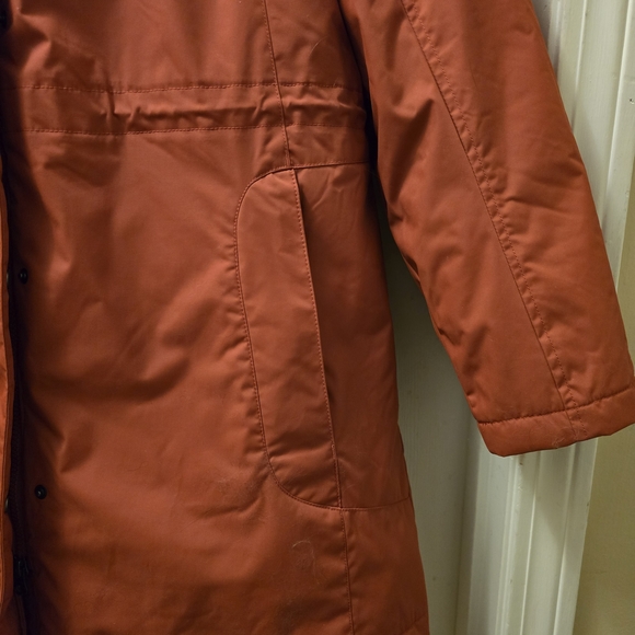 Women's LL Bean Winter Warmer Jacket-Size XL Burnt Orange EUC - Picture 4 of 12